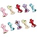 Homgaty 10Pcs Girl Kid Baby Colorful Cute Strawberry Bowknot Bow Tie Alligator Hair Clip Barrettes