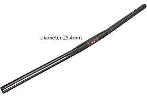 Manillares para mtb de carbono manillar de bicicleta de montaña Alfa PASCA 3K brillante manillar mtb carbono doble altura 25.4 * 640mm