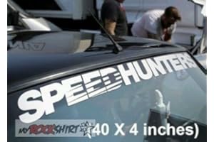 myrockshirt Speedhunter90 cm Aufkleber,Sticker, Autoaufkleber,Auto,Lack,Scheibe, Tuning, Racing aus Hochleistungsfolie ohne Hintergrund Profi-Qualität viele Farben zur Auswahl Made IN Germany