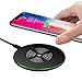 Produktbild Wireless Charger ,wellead 10W Fast Wireless Charger Drahtlose Induktive für iPhone X, iPhone 8/8 Plus, Samsung Galaxy S8/S8 Plus, Note 8, S7/S7 Edge und alle Qi-fähige Geräte(schwarz)