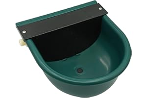 FARM & RANCH Automatic Water Bowl Float Valve Water Trough Feeding Pet Animal Livestock Horse Pony Cow Sheep Goat Water Capacity 4L