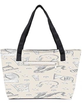 Snoogg , Damen Umhängetasche mehrfarbig mehrfarbig