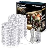 led zimmerbrunnen kerze netto 20 METER LANG & 4M STROMKABEL---Der dünn Kupferdraht ist super lang und leicht zu versteckt. Er geeignet für Weinachtenbaum, Garten, Dach, Möbel, Zäune usw..
