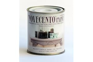 GUALTIERO MEAZZA Novecento Paint Pittura Gessosa Extra Opaco Ideale Per Ambientazioni Ed Arredi In Stile Shabby Chic (Verde Salvia)