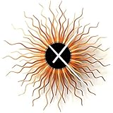 Medusa XL - zeitgenössische Wanduhr im größeren Ausmaß