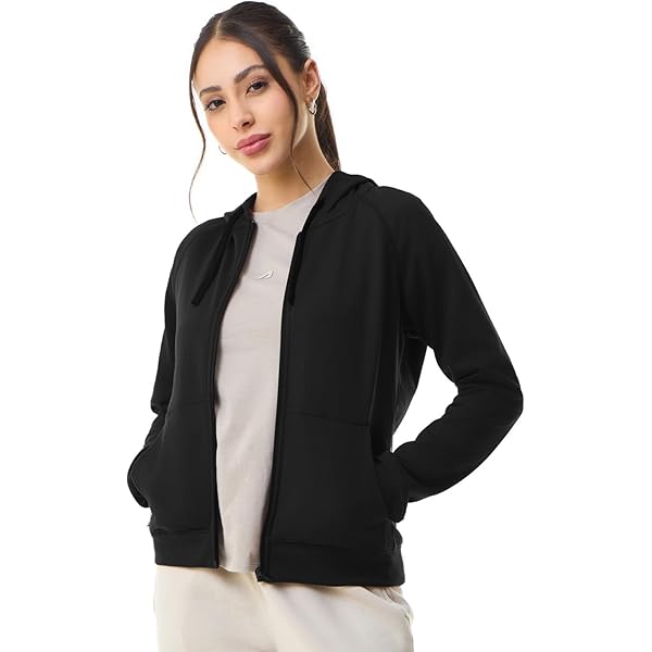 AO　レディース　BLK M Buy Max Women's Jacket (PA25FIT02_Black at Amazon.in