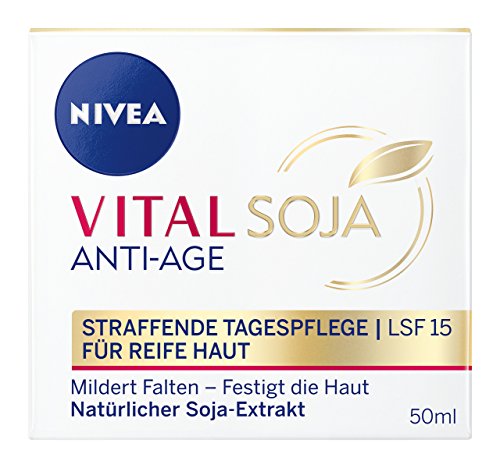 NIVEA Vital Soja Straffende Tagespflege LSF 15, 1er Pack (1 x 50 ml) - 6
