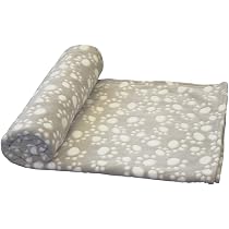 Nobby Hundedecke Classic EMMI - 100x150cm Graue Mikrofaser Decke Für Hunde