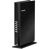NETGEAR Ripetitore WiFi 6 Mesh AX1800 EAX20, WiFi Extender con 4 Porte Lan e 4 Stream, Ripetitore WiFi Wireless Compatibile c