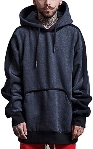 Men's Midweight Hooded Pullover Sweatshirt Drawstring Sweatshirt Kangaroo Pocket Pullover Ultimate Hoodies