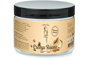 PREFOR AraCao Pâte à Tartiner Crema Bueno - Crème de noisette artisanale | Pour petit-déjeuner, goûter, pâtisserie | Onctueuse et Gourmande | 200g