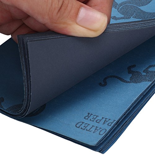 48 Stück Schleifpapier Sortiment Trocken/Nass Schleifpapier 320 bis 2000 Körnung, 9 x 3,6 Zoll - 3