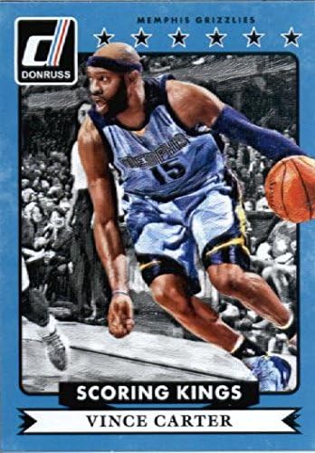 2014 /15 Donruss Scoring Kings Basketball Card #21 Vince Carter Memphis Grizzlies