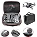 Produktbild Für DJI Mavic Air, diadia 1680D Wasserdichte PU + EVA tragbar schwarz Quadcopter Drone Tragetasche, 3 extra Batterien, Controller und Ladegerät, Kabel, Rocker, etc.