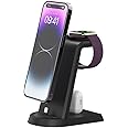 3 in 1 Wireless Charger Stand Pad for iPhone15 14 13 12 11 X Pro Max and Apple Watch Fast Charging Dock Station for AirPods Multiple Apple Devices