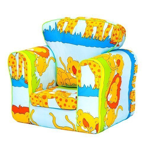 Ready Steady Bed® Savannah Design Upholstered Children's Armchair with Removable Cover