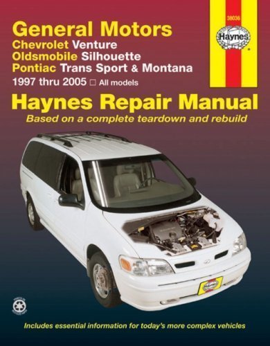 By Freund, Ken General Motors Chevrolet Venture, Oldsmobile Silhouette, Pontiac Trans Sport & Montana 1997 thru 2005 (Haynes Repair Manual) (2007) Paperback francais By Freund, Ken General Motors Chevrolet Venture, Oldsmobile Silhouette, Pontiac Trans Sport & Montana 1997 thru 2005 (Haynes Repair Manual) (2007) Paperback francais