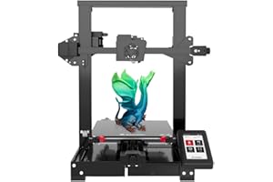 Voxelab Imprimante 3D Aquila Pro, Mise à niveau automatique avec plateforme en verre Carborundum, Double axe Z & Assemblage rapide, Détecteur de filament & Reprise de l'impression,Taille 235X235X250mm