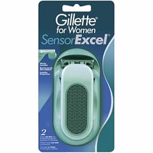 Gillette for Women Sensor Excel - Rasoio con 2 lamette: Amazon.it ...