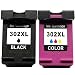 Produktbild Inmax 302XL Tintenpatronen kompatibel für HP Deskjet 3630 302XL Ersatz für HP Deskjet 3636 Officejet 3831 OfficeJet 4655 Envy 4525(1 Schwarz +1 Tri-color )