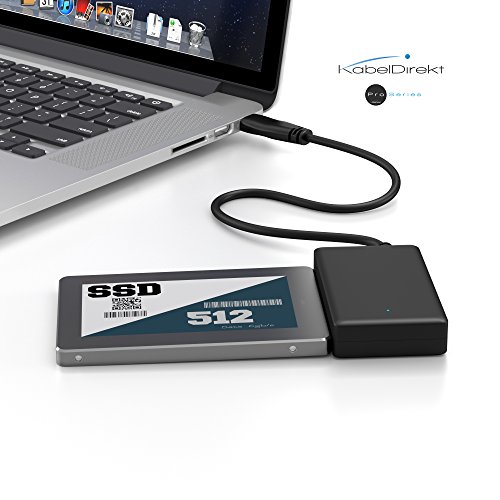 KabelDirekt USB 3.0> SATA Adapter  2,5 Zoll SSD/HDD bis 2TB - 6