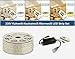 Produktbild 230V LED Kaltweiß Neutralweiß Warmweiß Strip Streifen Lichtband Flex Band mit 5630 SMD 144LEDs pro Meter IP67 - für Innen und Außen Wasserfest mit Fernbedienung (IR Controller (Infrarot), 20 Meter)