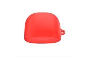 GIOPUEY Cilicone Case Compatible with ASUS ROG Cetra True Wireless, Ultra-thin soft Cover, Slim-Fit,Anti-Fall,Not Easy to Dirty - Red