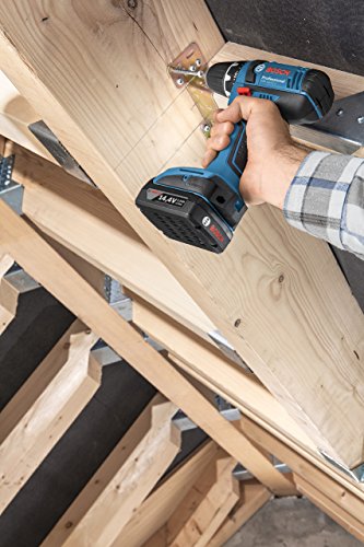 Bosch Professional GSR 14,4-2-LI Akku-Bohrschrauber, L-Boxx, 2×1,5 Ah Akku, 10 mm Bohrfutter, 14,4 V - 2