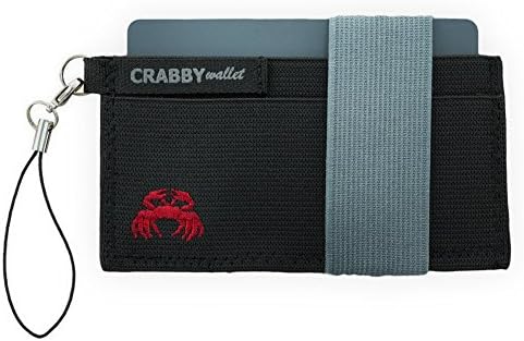 Crabby Wallet - Grey - Thin Minimalist Front Pocket Wallet