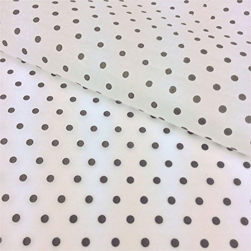 Black Polka Dot Tissue 450m x 700mm pack of 10