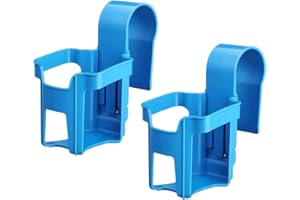 XQMMGO 2 Stück Pool Getränkehalter aus Kunststoff,Multifunktionaler Poolzubehör,Getränkehalter Für Schwimmbäder Passend für die meisten Schwimmbäder(Blau)