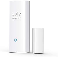 eufy Security by Anker, Haustür Sensor, Erkennt Öffnen/Schließen von Türen & Fenstern, Sendet Alarm, Löst Alarm aus, 2 Jahre 