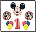 Produktbild Disney Mickey Mouse Clubhouse '1' Happy Birthday Balloon Set Party Decoration by Anagram