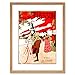 Produktbild AD TRANSPORT BICYCLE PLASSON STYLE WOMEN PARK PARIS FRAMED PRINT F97X2475