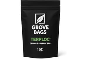 Grove Bags - TerpLoc Bolsas de curado y almacenamiento (1 onza, 4 unidades)
