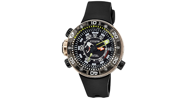 Orologio Citizen Sensor Analog Aqualand Promaster Nero Oro BN2025-02E :  Amazon.it: Orologi