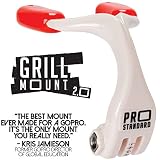 The Grill Mount is the ONLY mouth mount with a custom heat-molded perfect, locked in never loses it, fit. Once molded, you barely have to bite the mount to keep it in place it locks in so well. If you don't like how the fit, simply re-heat the pads and re-mold it. High performance sports research has shown a 20% increase in balance and power when a fitted mouth appliance is used. The Grill Mount is the only GoPro mouth mount with these patented features.