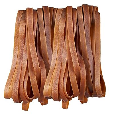 Pveath Bandes en Caoutchouc, 35 pièces Grande Heavy Duty Caoutchouc Elastique pour Office Home Solide et résistant de l'école, Large pour Industriel