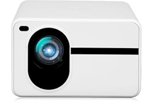 WIELIO Mini Projecteur Bluetooth, WiFi5G Projecteur d'extérieur Portable 1080P, Compatible avec iOS/Android/TV Stick/PS5