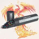 pinturas de mandalas en telas COLORES VIVOS Y INTENSOS - Scriptract lápices de colores muy perfecto para colorear libro de mandalas, garabatear y inspirar la creatividad. Puedes expresar bien tus maravillosas ideas en el papel. Cada uno es artista.