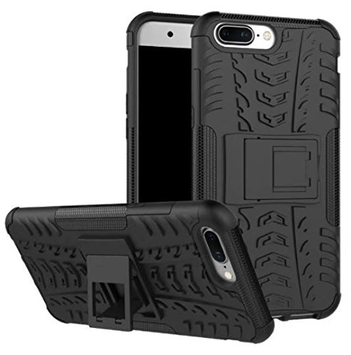 One Plus 5 Armor Hybrid Military Grade Kick Stand Back Cover Case for One Plus 5 (Black) By Sun Tiger RS.348 (65.00% Off) - Amazon