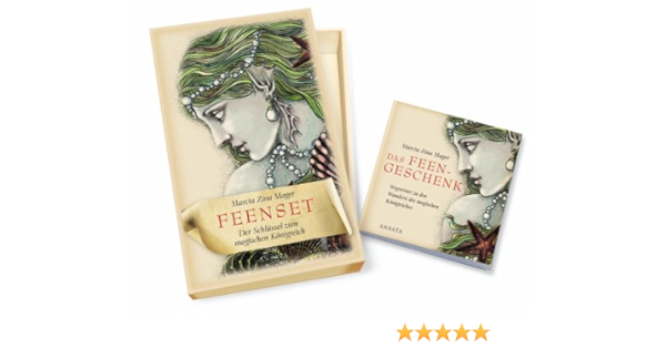 Marcia S Feen Set Set In Stulpdeckelschachtel Mit Karten Im Cellux Anleitung Und Buch Das Feen Geschenk Als Pb Sonderausgabe Amazon De Zina Mager Macia Bucher
