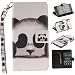 Produktbild Nancen Huawei P8 Lite / P8 Mini (5,0 Zoll) Handytasche / Handyhülle. Flip Etui Wallet Case in Bookstyle - Premium PU Lederhülle Hülle Cover Mit Lanyard / Strap, Standfunktion, Kreditkarte und Brieftasche