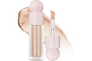 LUCOSS Liquid Highlighter,Highlighter Maquillage Stick Waterproof Cream Contour Stick Body Brighten Long Lasting Smooth Liquid Bronzer for Face Body Glitter Glow Cosmetic