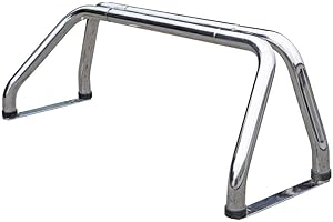 Hansen Styling Parts Arceau de sécurité en acier inoxydable 76 mm pour pickup's - Ajustement universel - Réglable - Convient pour une largeur de surface de chargement de 1500 à 1680 mm.
