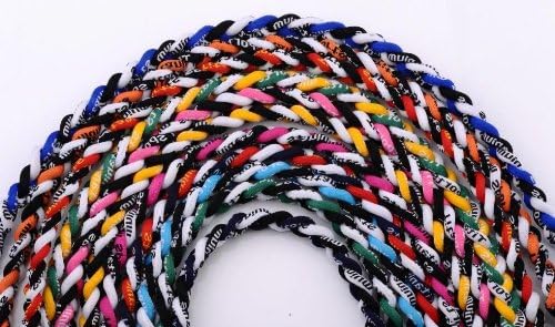 Package of 10 Assorted Tornado Necklaces by Titanium Sports