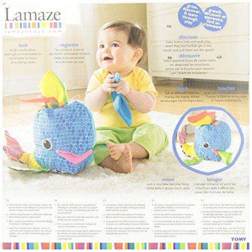 Lamaze Babyspielzeug „Willi der Wal“ – hochwertiges Spielzeug zur Stärkung der Eltern-Kind-Beziehung ab 9 Monate - 6