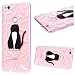 Produktbild GrandEver Huawei P10 Lite Hülle Silikon Transparent Klar Handyhülle mit 3D Feder Katze Muster TPU Bumper Schutzhülle Rückschale Handytasche Anti-Kratzer Rückseite Ultra Dünn Slim Gel Soft Case