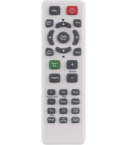 Aimdio RCX022 Télécommande pour BenQ W1070 W1080ST TH680 TH681 TH682ST MH630 MH680 MH530 TH530 Aimdio RCX022 Télécommande pour BenQ W1070 W1080ST TH680 TH681 TH682ST MH630 MH680 MH530 TH530