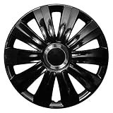 Glänzende Oberfläche CM DESIGN Viper Gloss Schwarz - 16 Zoll, passend für Fast alle VW z.B. für Tiguan 5N